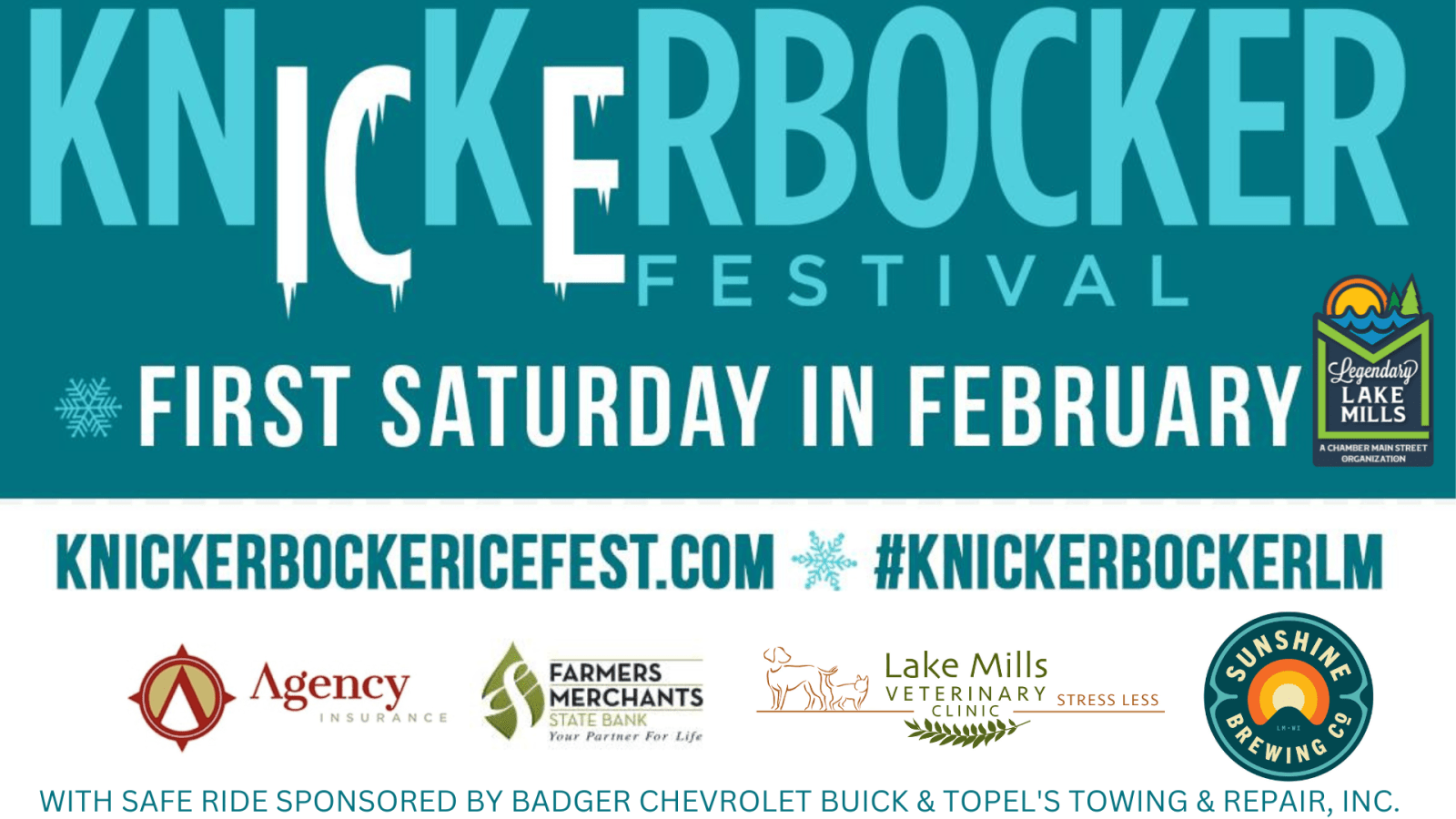 Lake Mills Knickerbocker Ice Festival Enjoy Jefferson County