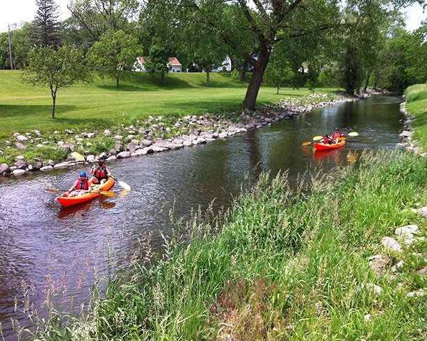 kayaking