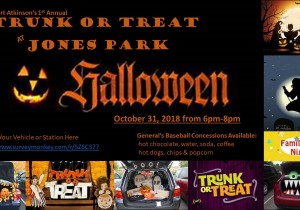 Trunk or Treat 2018 Trunk or Treat at Jones Park