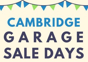 Cambridge Garage Sale Days Cambridge Spring Garage Sale Days