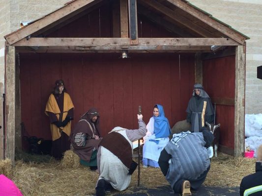 Live Nativity in Watertown, WI