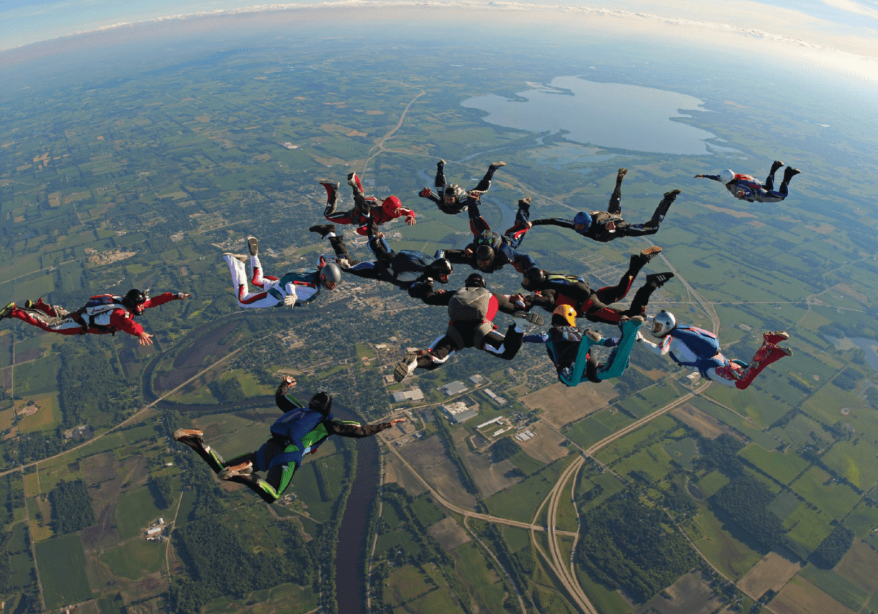 skydiving in Fort Atkinson