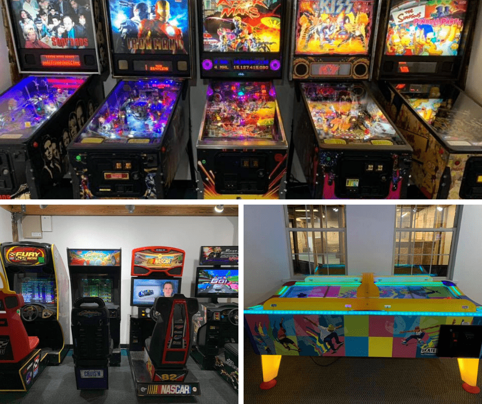 Collage of Arcade Games
