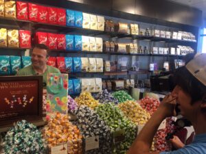 DW at Lindt Chocolates at JC Premium Outlets