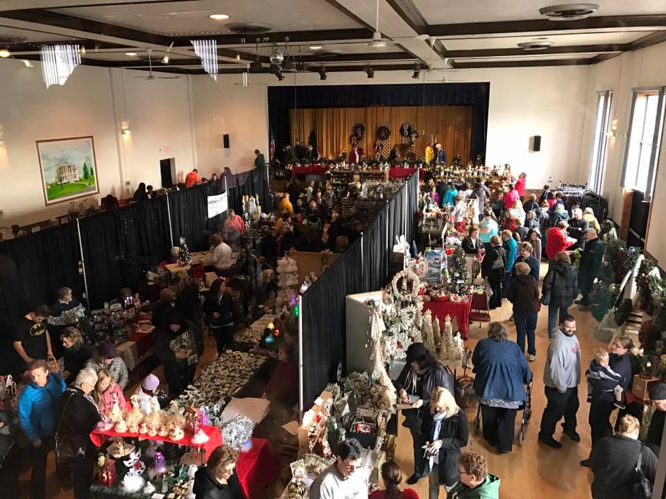 Shoppers at the Turner Hall Craft Fair