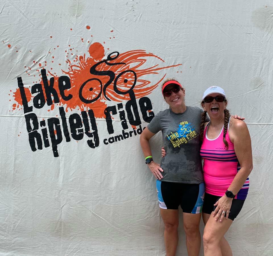 Lake Ripley Ride participants
