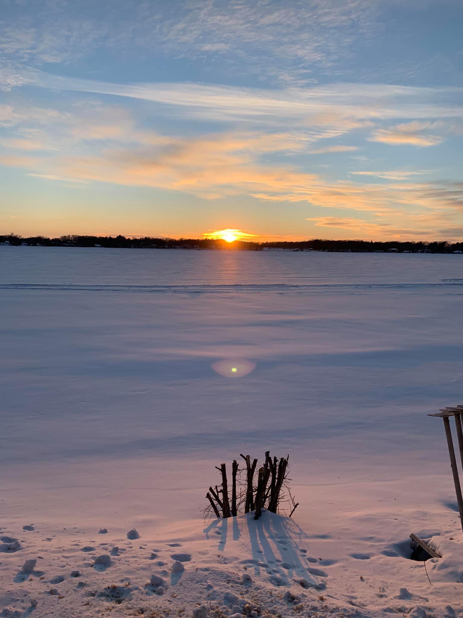 Lake Ripley in winter