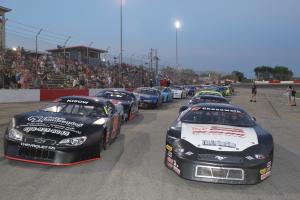 Race Cars at Jefferson Speedway