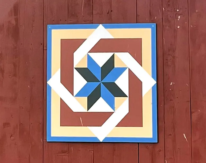 Square in a Square Barn Quilt