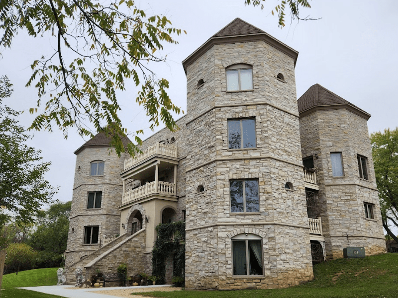 Wisteria Castle Side Taking a Fantasy Field Trip to Wisteria Castle