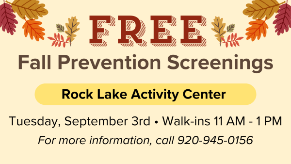 Lake Mills_RLAC_fall_prevention_banner